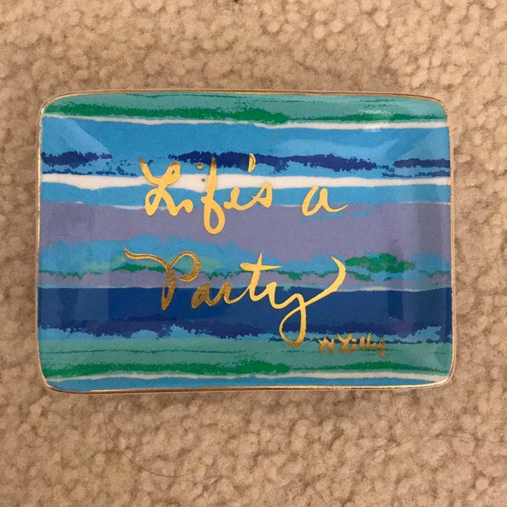 Lilly Pulitzer Jewelry plate